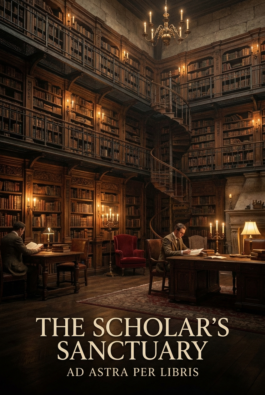 Dark Academia Illustration - for wall decoration | poster.sh