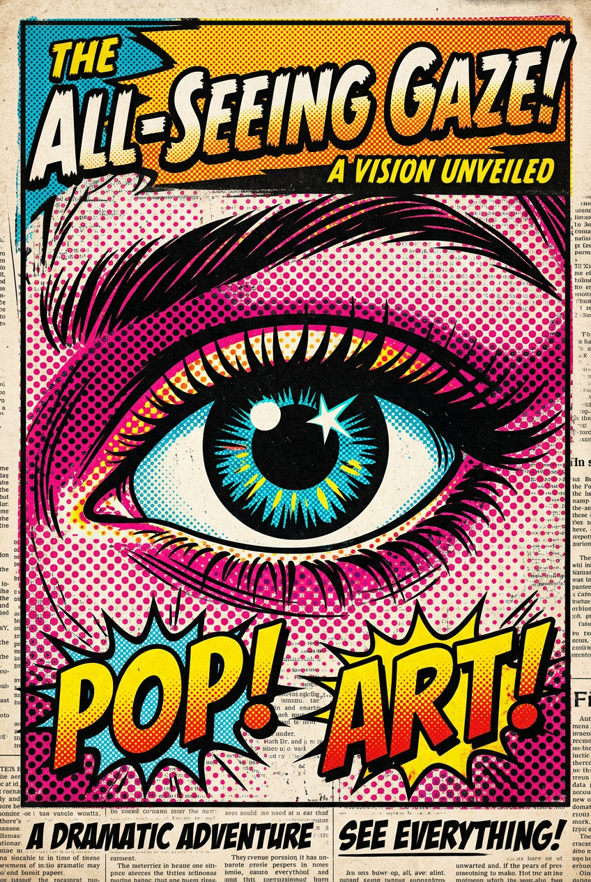 Pop Art Heavy Vibrant Illustration - for printed materials | poster.sh