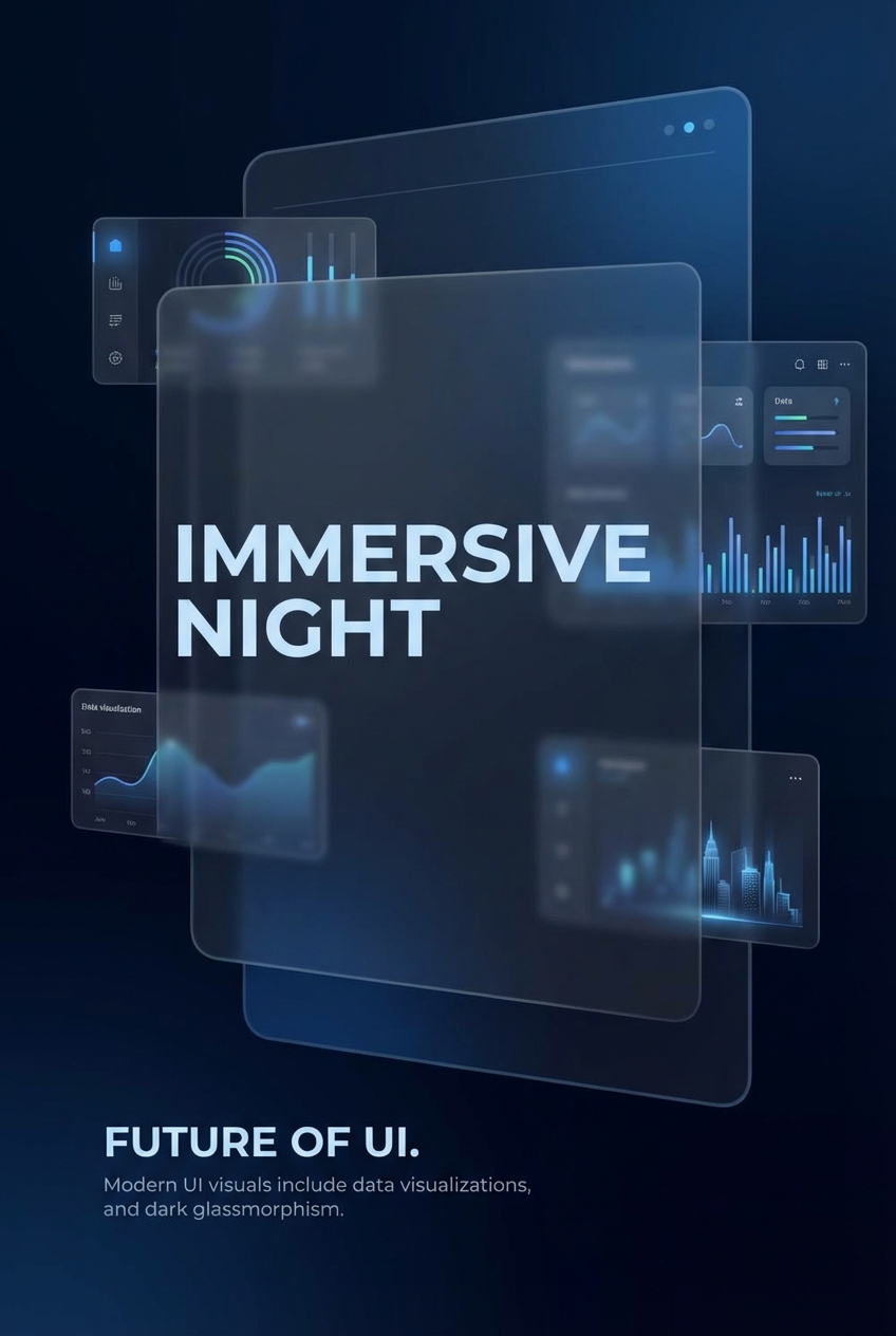 Glassmorphism Stories - for wall decoration | poster.sh