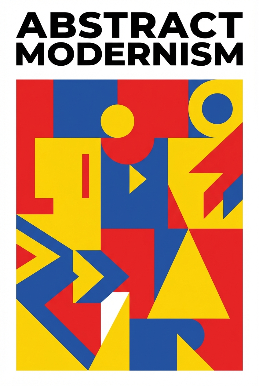 Abstract Gallery Art - for modern art collections | poster.sh