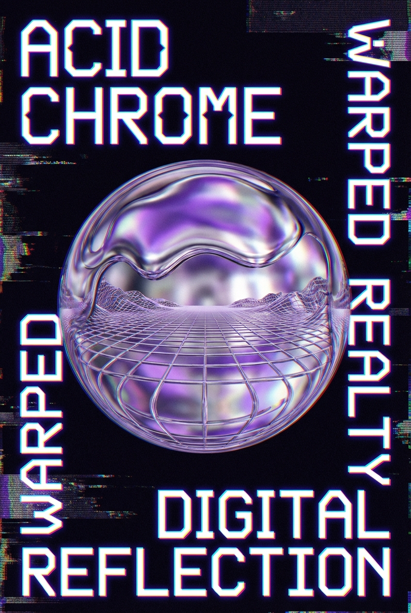 Acid Graphics Digital Art - for online marketing | poster.sh