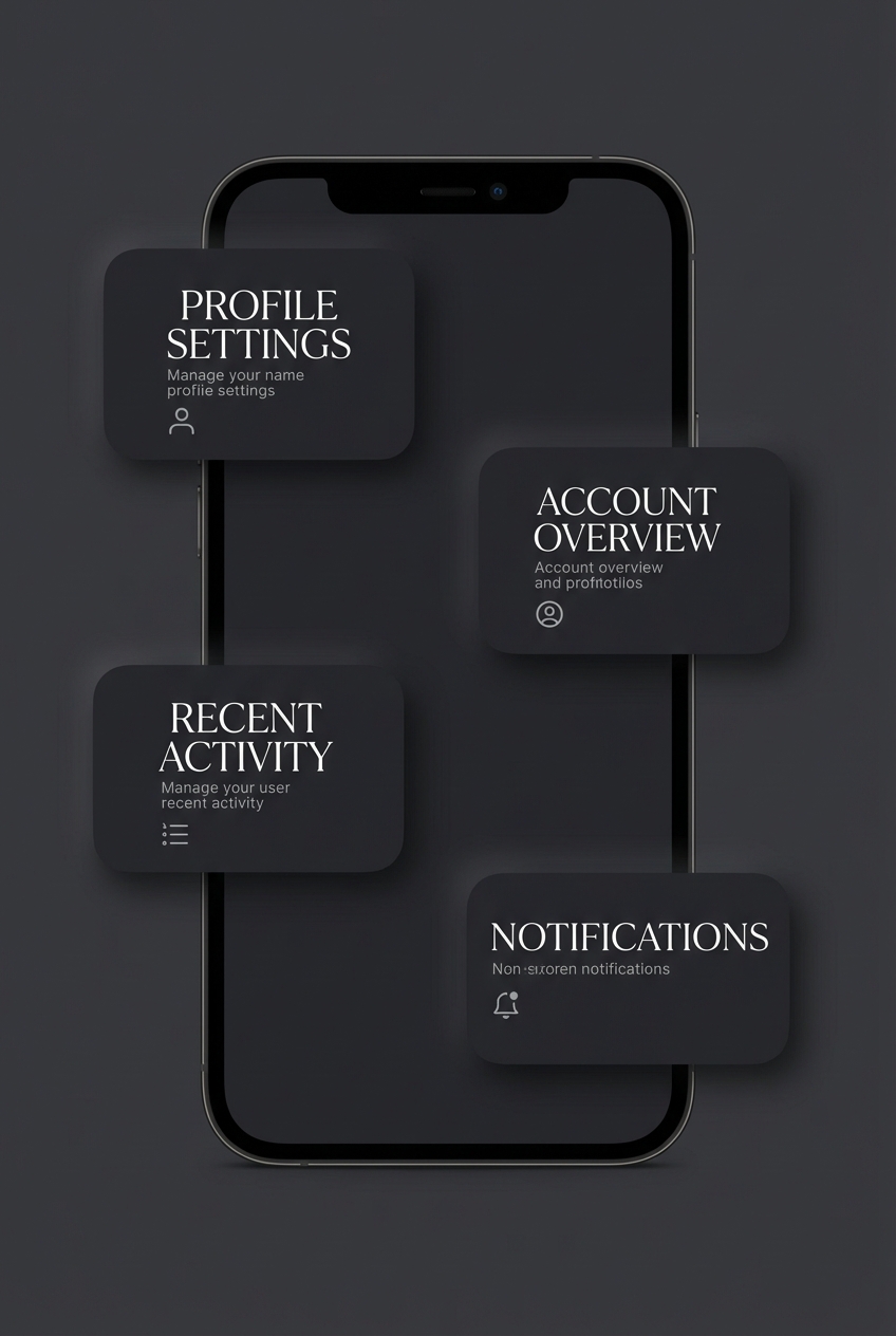 Dark Mode Corporate - for wall decoration | poster.sh