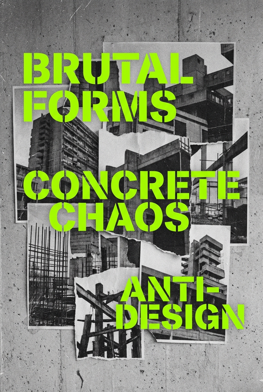 Neo Brutalism Portfolio - for wall decoration | poster.sh