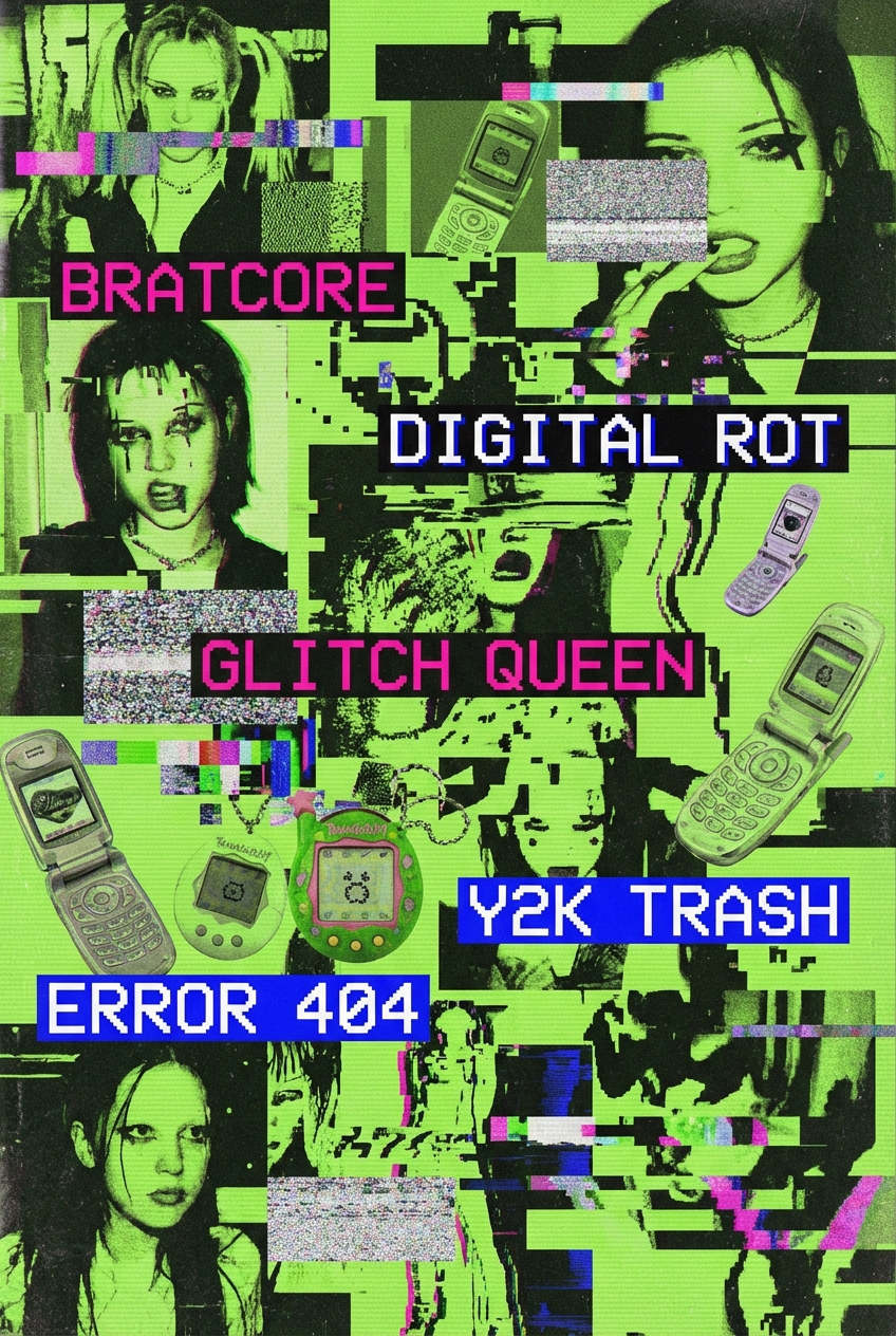 Brat Style Digital Art - for online marketing | poster.sh