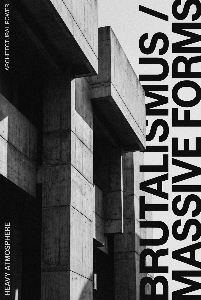 Brutalist Gallery Art - for wall decoration | poster.sh