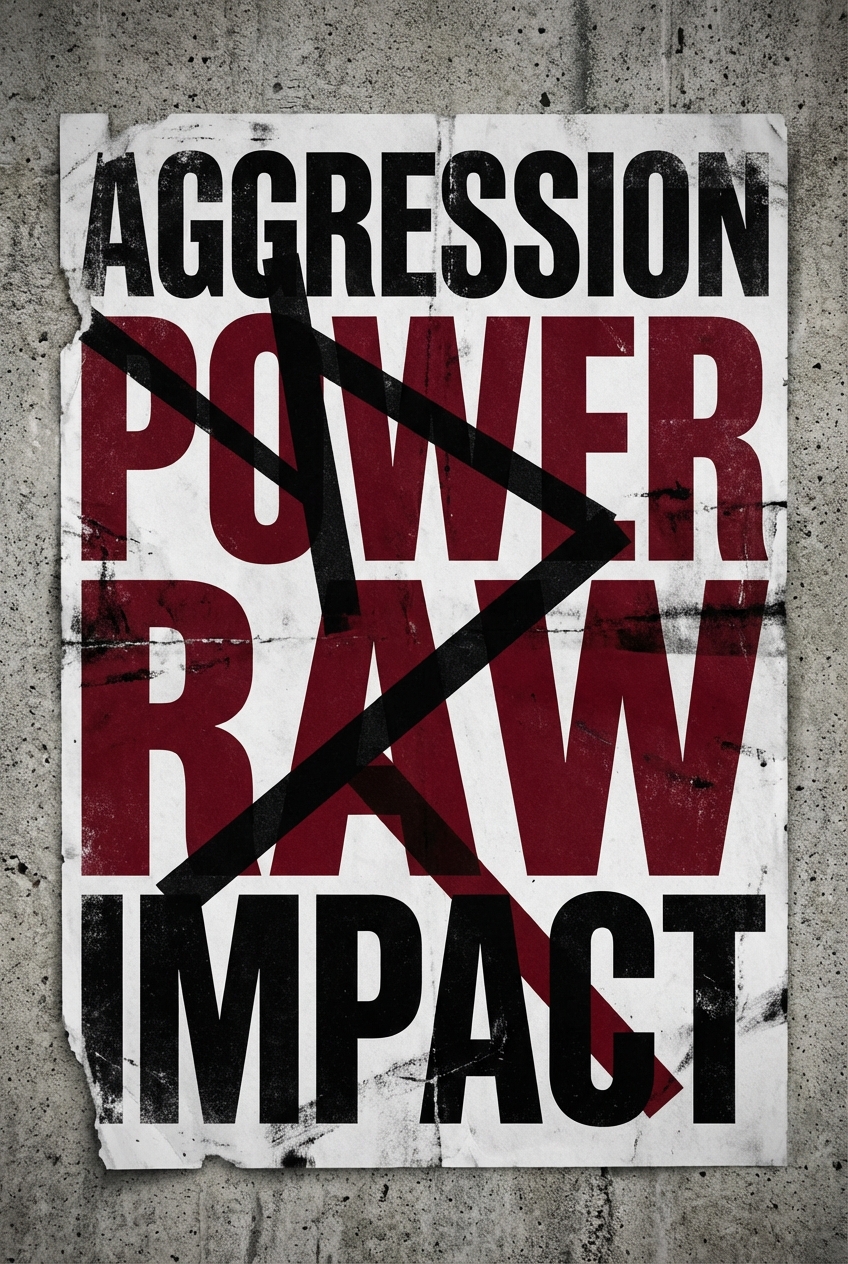 Brutalist Typography - for wall decoration | poster.sh