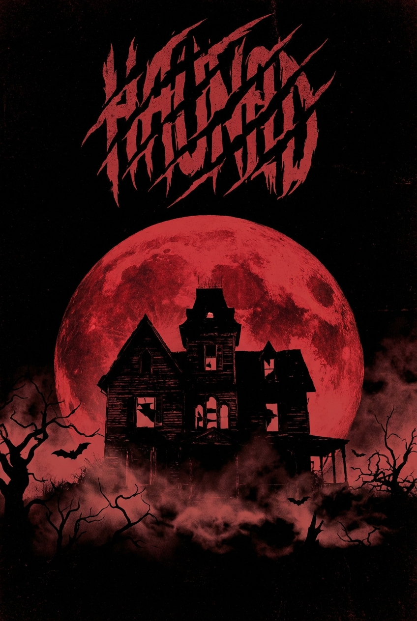 Horror Silhouette Dark Poster - for spooky themes | poster.sh