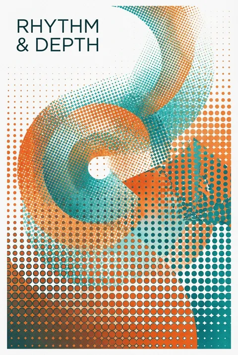 Diseño de póster generado por IA