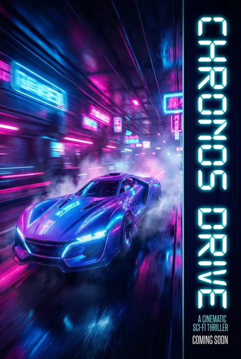 Cinematic Movie Poster - for film promotion | poster.sh