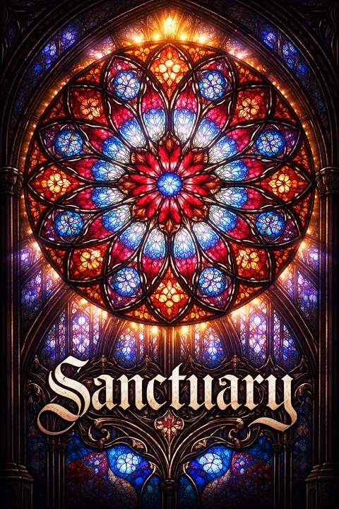 Stained Glass Illustration - for wall decoration | poster.sh