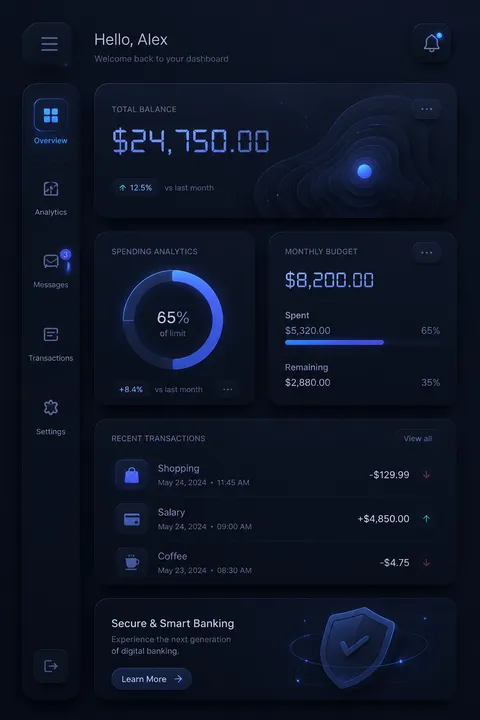 Neumorphism Portfolio - for online marketing | poster.sh