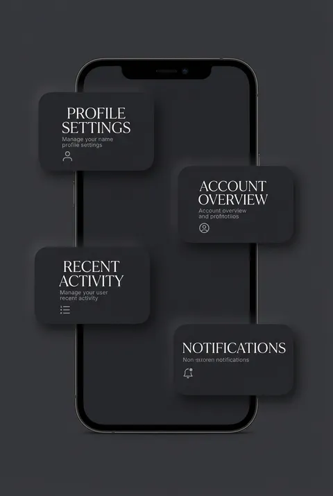 Dark Mode Corporate - for wall decoration | poster.sh