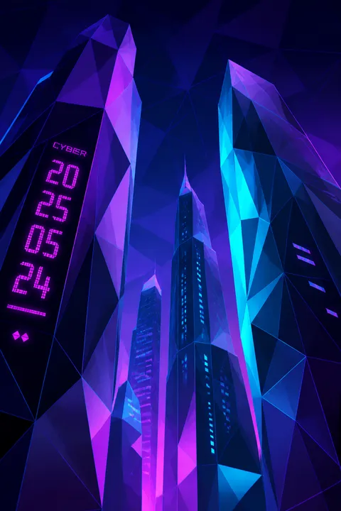 Low Poly Portfolio - for online marketing | poster.sh