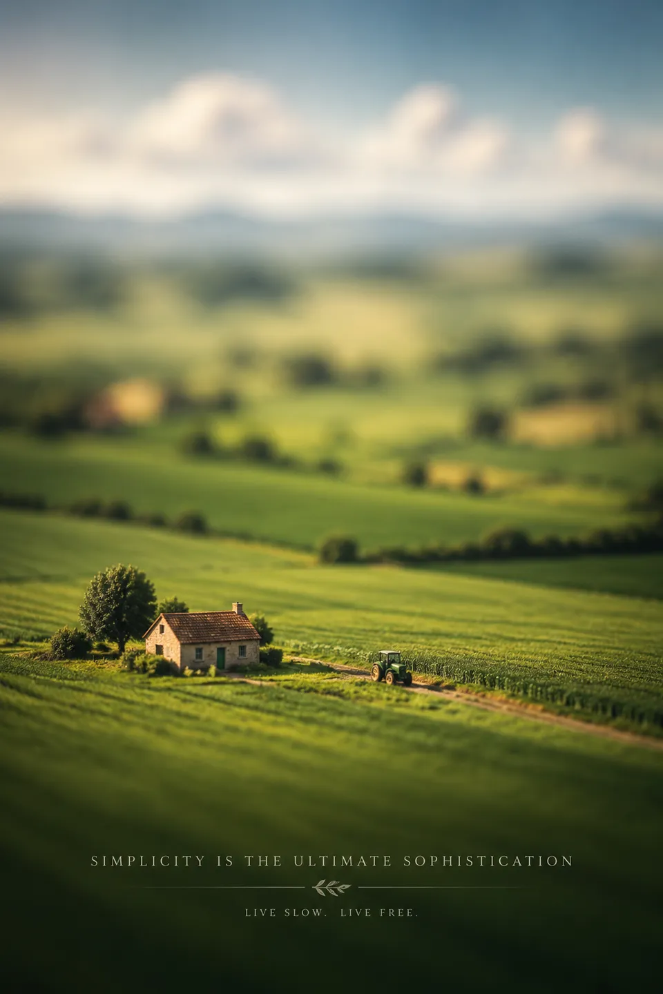 Tilt-Shift representative poster