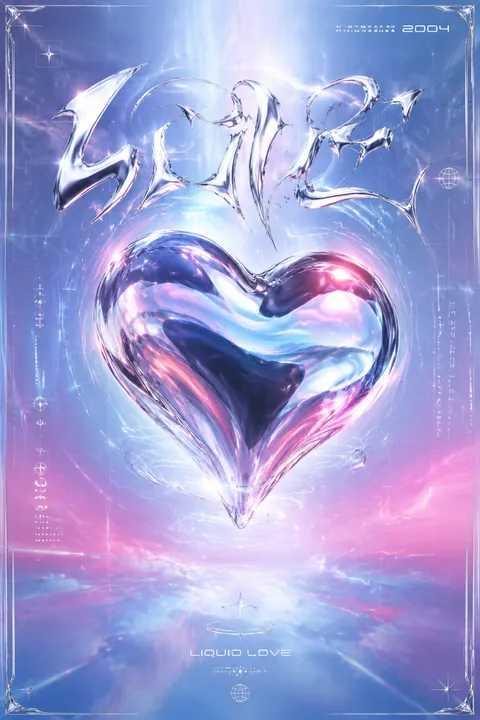 Y2k Digital Art - for online marketing | poster.sh