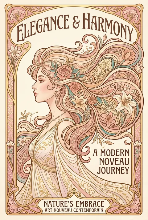 Diseño de póster generado por IA