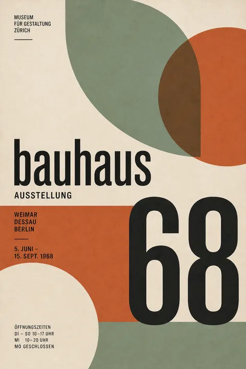 Mid Century Modern Typography - for wall decoration | poster.sh