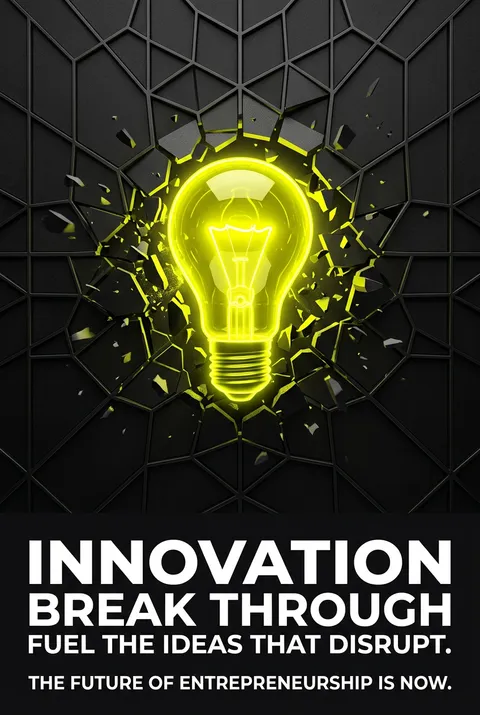 Bold Typography Product Launch - for wall decoration | poster.sh