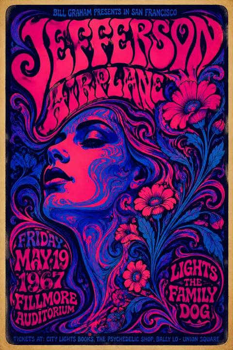 Fillmore Poster Digital Art - for online marketing | poster.sh