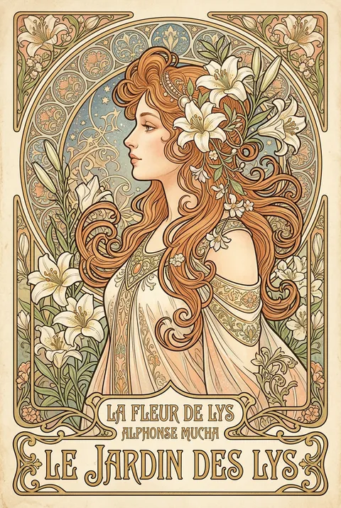 Diseño de póster generado por IA