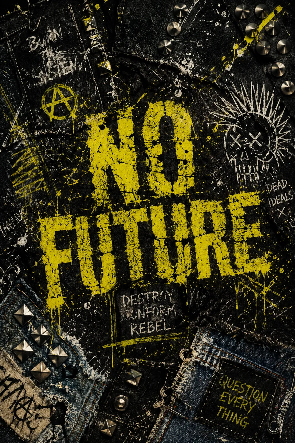 Arte Digital Punk - para marketing online | poster.sh