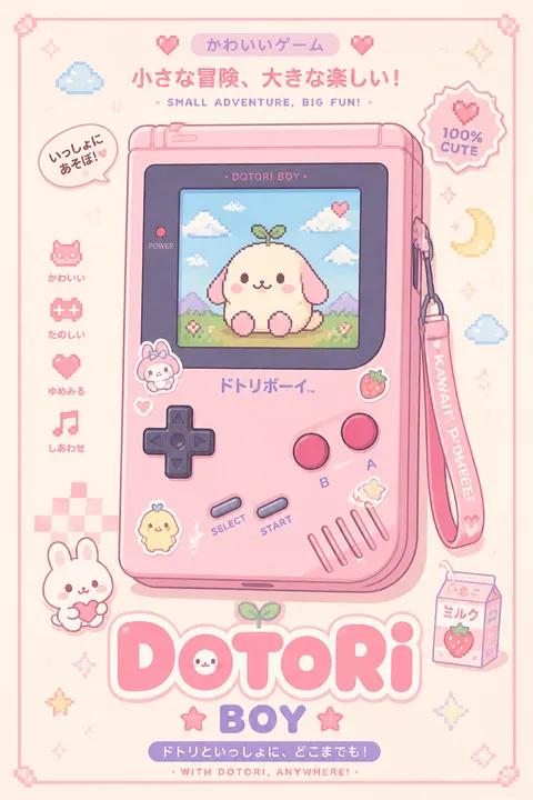 Kawaii Gaming - for wall decoration | poster.sh