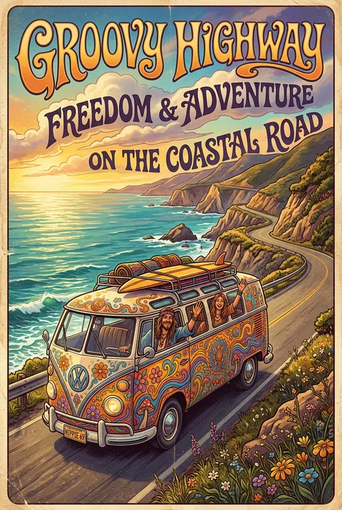 Psychedelic Illustration - for wall decoration | poster.sh