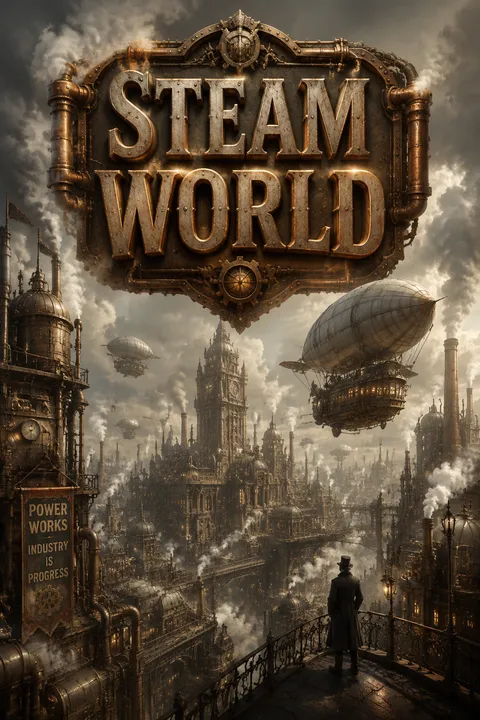 Steampunk Digital Art - for online marketing | poster.sh