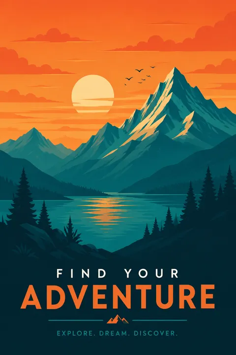 Vector Illustration Digital Art - for online marketing | poster.sh