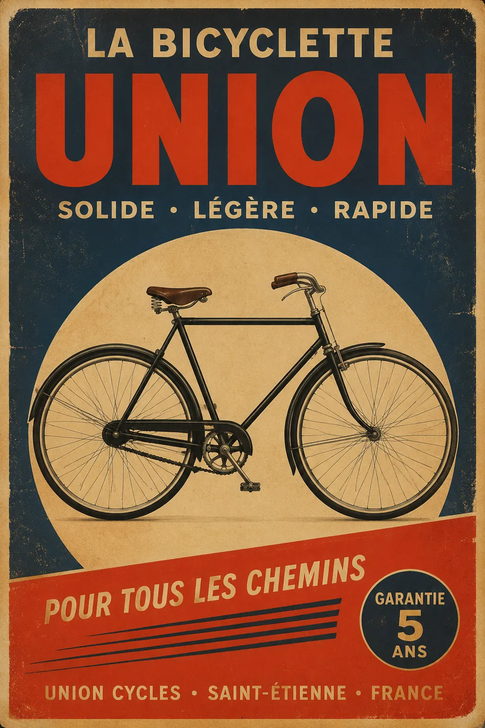 Vintage Poster Classic Bold Illustration - for wall decoration | poster.sh