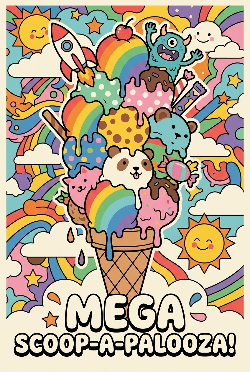 Cartoon Instagram Post - for wall decoration | poster.sh