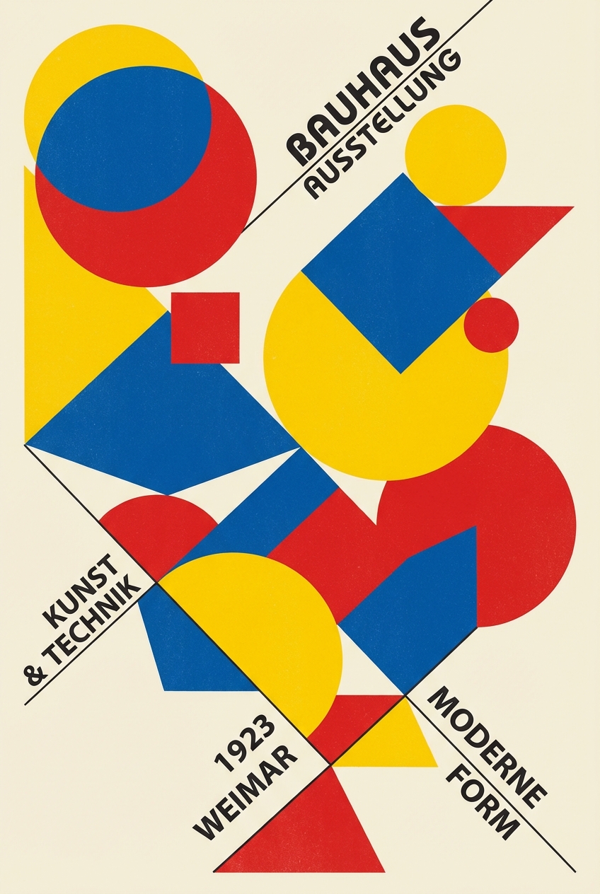 Bauhaus Gallery Art - for wall decoration | poster.sh