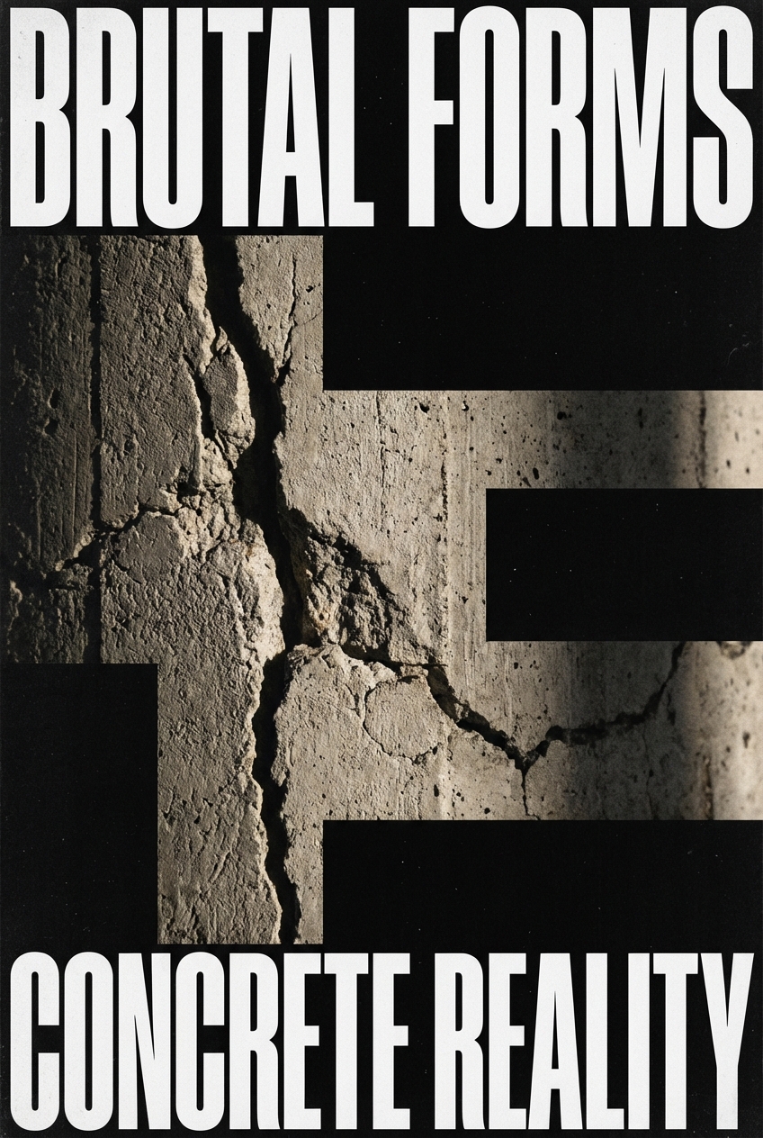 Brutalist Gallery Art - for wall decoration | poster.sh